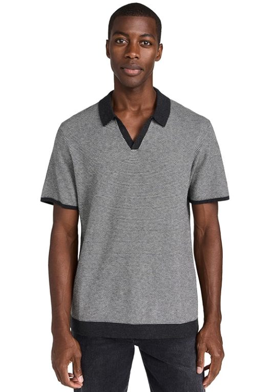 Classic Designed Aesthetic Polo Sweater